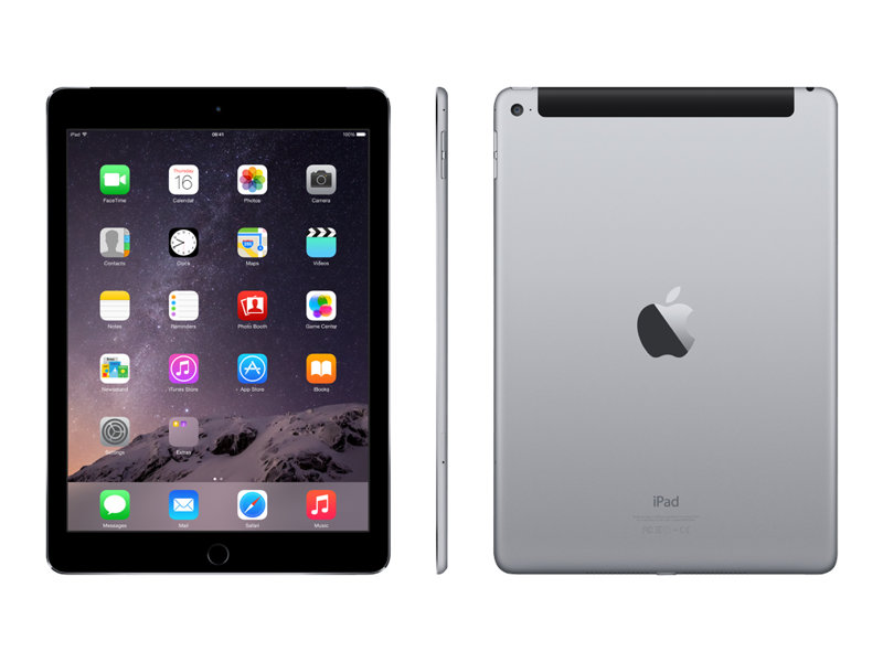 Apple iPad Air 2 (Wi-Fi + Cellular) - A8x 1.5GHz, 2GB, 64GB